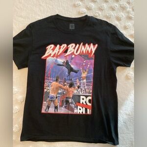 Bad Bunny Royal Rumble Official Merch WWE Special Edition Shirt Size Large
L1